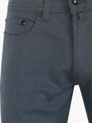 Pierre Cardin Trousers Lyon Tapered Ocean Blau