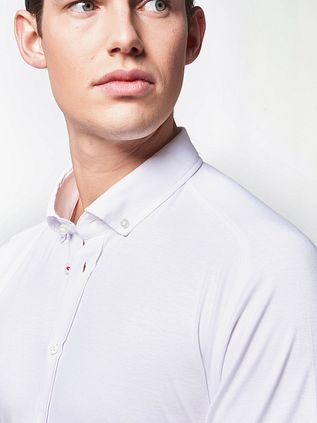 Desoto Skjorte Kortærmet Hvid