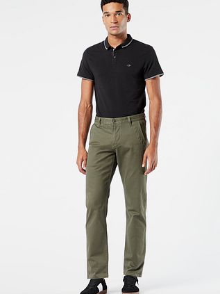 Dockers Alpha Slim Stretch Oliven