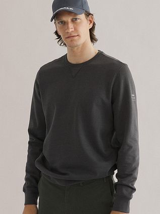 Ecoalf Sweter San Diego brązowy