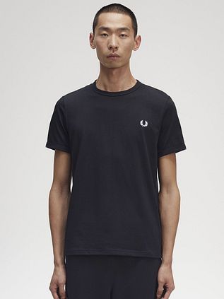 Fred Perry T-shirt Sort M3519