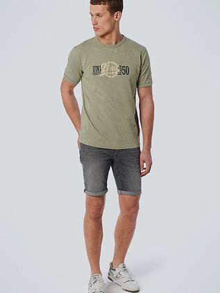 No Excess Short Denim Stretch Grey