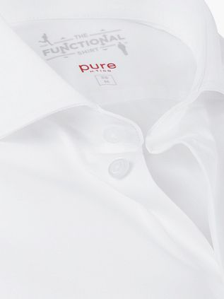 Pure H.Tico Funktions Skjorten i Hvid