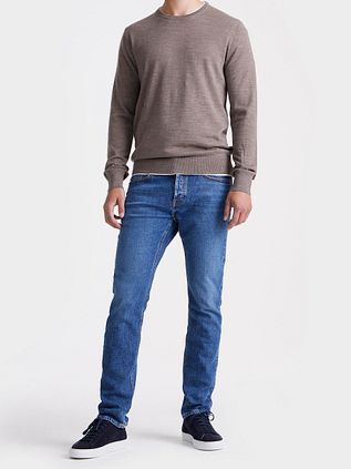 King Essentials The John Pullover Merino Brown