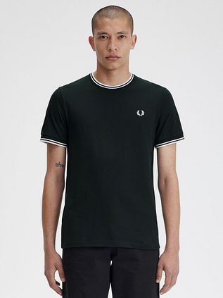 Fred Perry T-shirt Dark Green T50