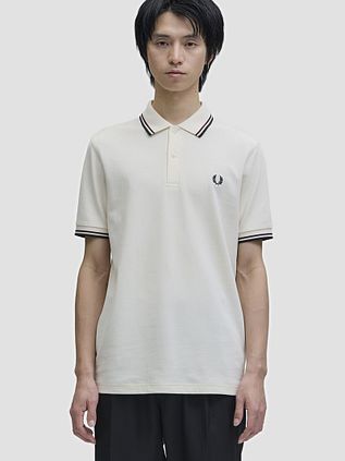 Fred Perry Polo Twin Tipped M3600 Ecru 84A