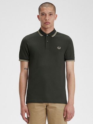 Fred Perry Polo M3600 Dunkelgrün U98
