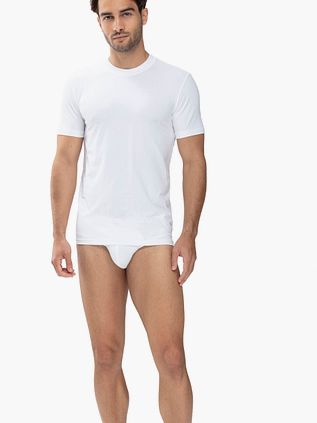 Camiseta Mey Dry Cotton Olympia blanca