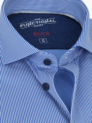 Koszula Pure Functional w niebieskie paski