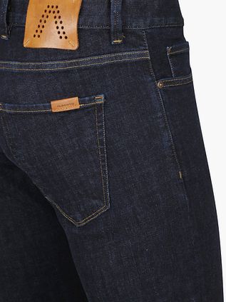 Alberto Slim DS Authentic Denim granatowy