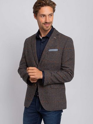 Passerende Colbert Heleen i Brun Rutet