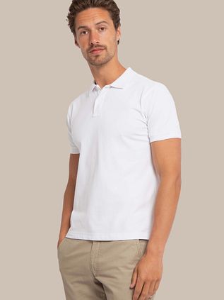 Suitable Cas Poloshirt Weiß