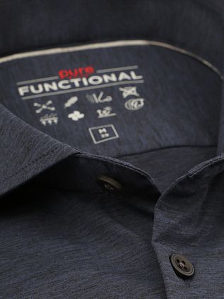 Camicia funzionale Pure a manica corta Navy