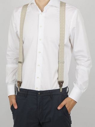 Sir Redman Hängslen Bridal Blossom Taupe