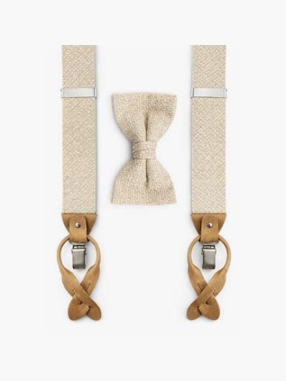 Sir Redman Hosenträger Combi Pack Beige