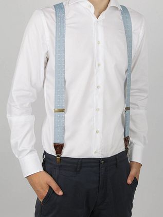 Sir Redman Szelki Bridal Blossom Niebieskie