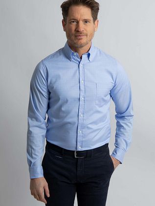 Steppin' Out Skjorte i Blåtternet