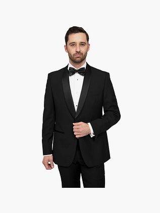 Suitable Blazer Manhattan uldblanding Sort