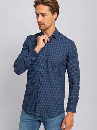 Camicia Suitable Arrow Navy