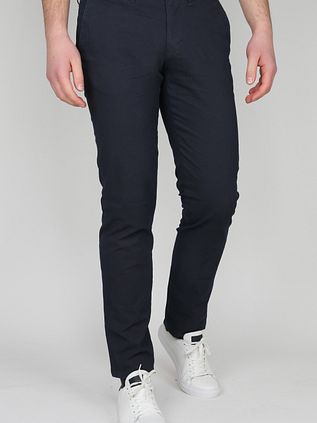 Suitable Chino Sartre Mørkeblå