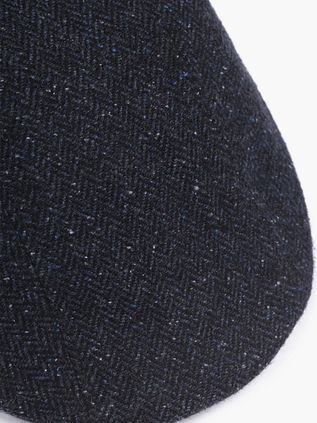 Suitable Flat Cap Savas Navy