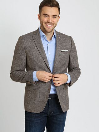 Suitable Kavaj Heleen Melange Brun