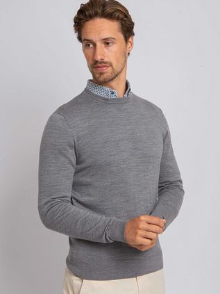Suitable Pull Laine Mérino Gris