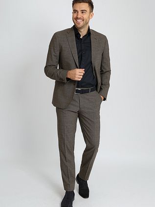 Suitable Strato Pied De Poule Dragt i Ember Gold