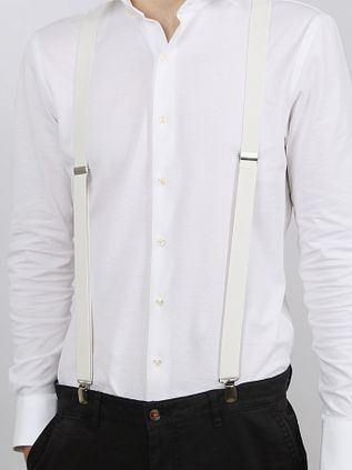 Suitable Suspenders X-Model White