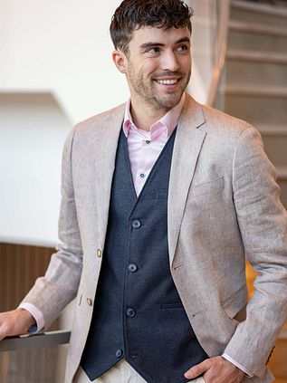 Suitable Vest Loop Navy