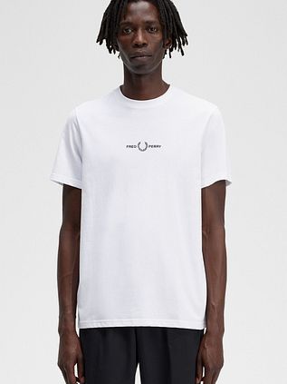 T-Shirt Fred Perry M4580 Bianco