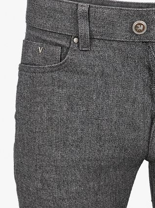 Vanguard V40 Rider Trousers Marl Grey