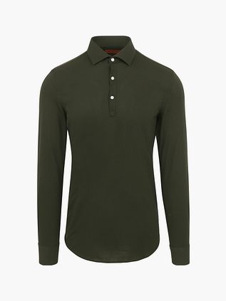 Suitable Camicia Polo Shirt Dark Green