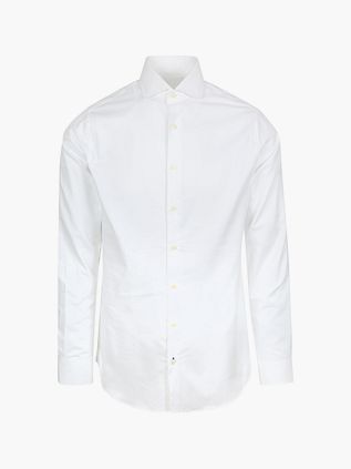 Steppin' Out Skjorte Oxford Hvid