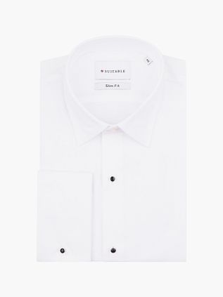 Suitable Chemise de Smoking Slim Fit Blanche