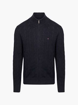 Tommy Hilfiger Vest Med Lynlås, Navy