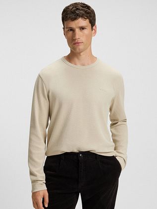 BOSS Trui Tempesto Ecru
