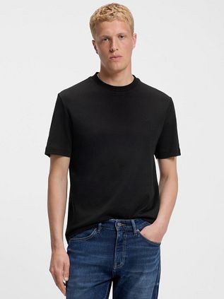 BOSS T-shirt Interlock Black