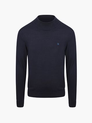 Scotch and Soda Jersey De Cuello Alto Navy