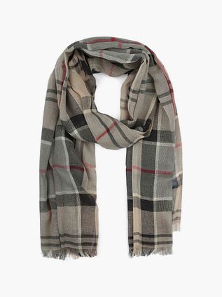 Barbour Schal Summer Welton Khaki