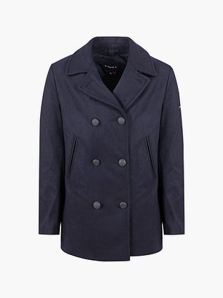 Chaqueta Cap Sizun de lana Armor-Lux en azul marino