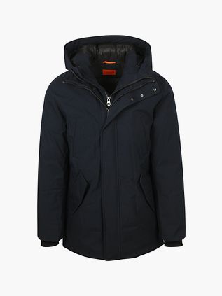 Suitable Parka Black Mountain Marinblå