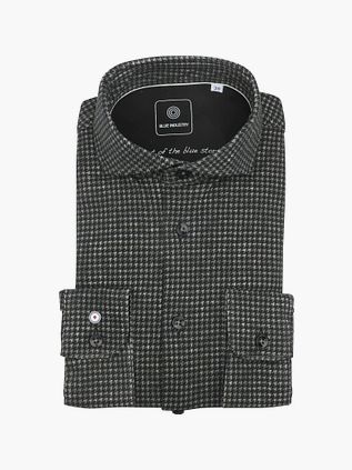 Blue Industry Skjorte med Mønster i Oliven