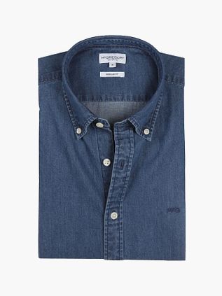 McGregor Overhemd Chambray Indigo