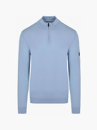 Jersey half zip Suitable Race azul claro
