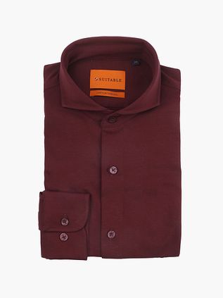 Suitable Sorona Skjorte Wine Rød