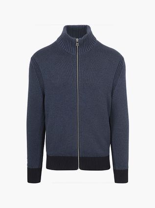 Tommy Hilfiger Vest Mouliné Flåde