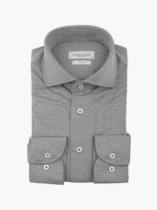 Profuomo Chemise Tricotée Vert