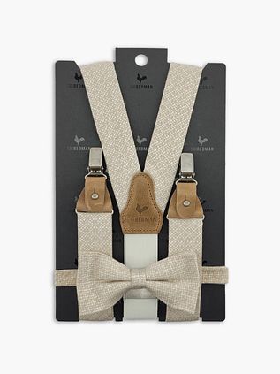 Sir Redman Hosenträger Combi Pack Beige