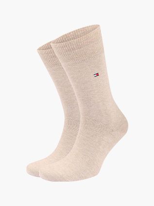 Tommy Hilfiger Classic Skarpety 2-Pack Beżowe